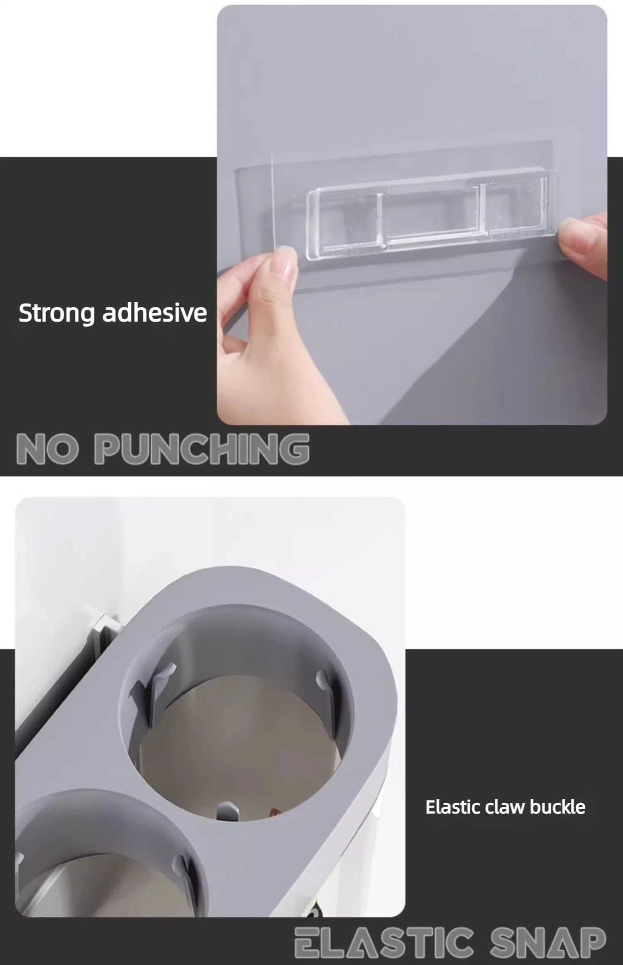 Wall Mounted Disposable Paper Cup Holder for Water Dispenser High-End Storage Rack for Bar Counter