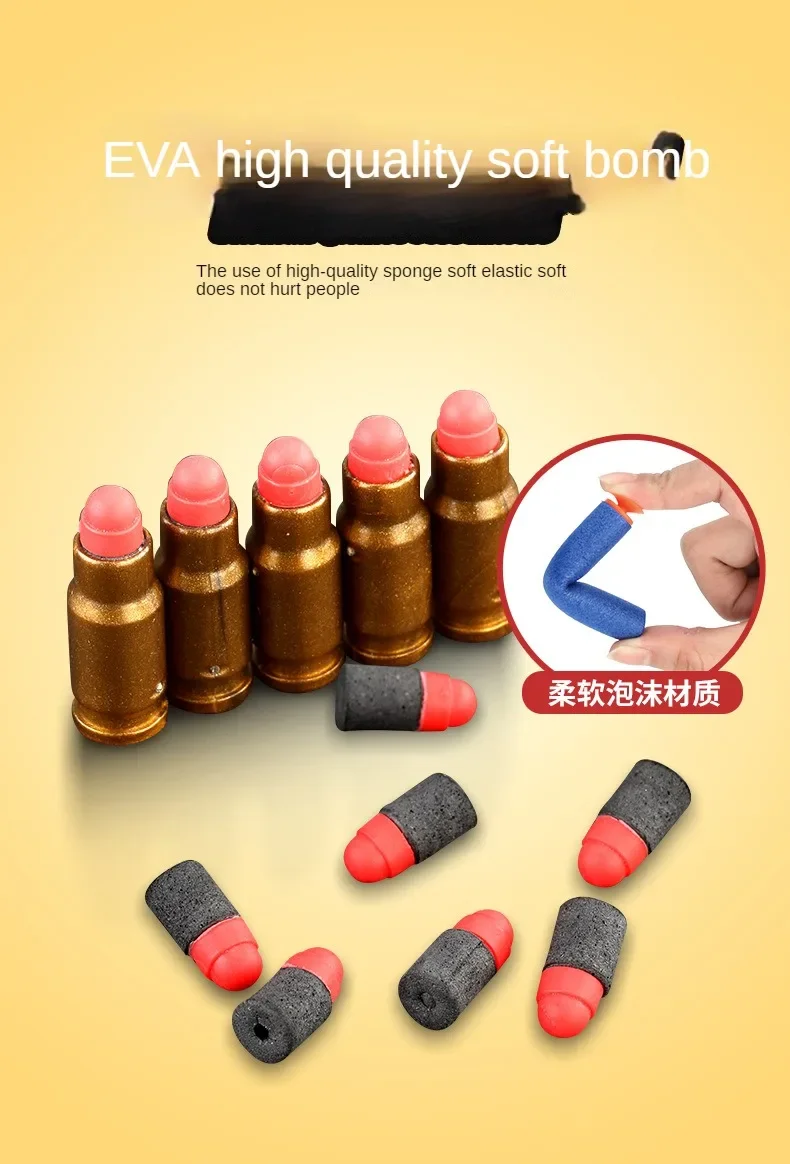 Soft Bullet Toy Gun Shell Ejection Foam Darts Pistol Desert Eagle Airsoft Gun Toy Gun Toy For Boys Girls Outdoor Games