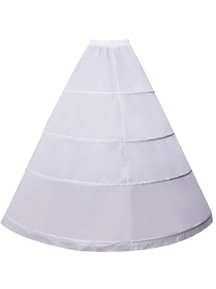 Bridal Wedding Petticoat Underskirt Ball Gown Crinoline Slip Underskirt Bridae Prom Dress Petticoats