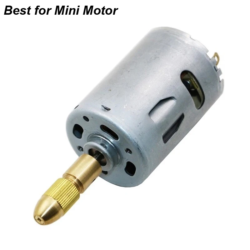 Mini Drill Chuck Collet Set For Electric Motor Shaft Fit Micro Twist Drill Brass Cartridge Rotary Tool Bit Clamping Nut Adapter