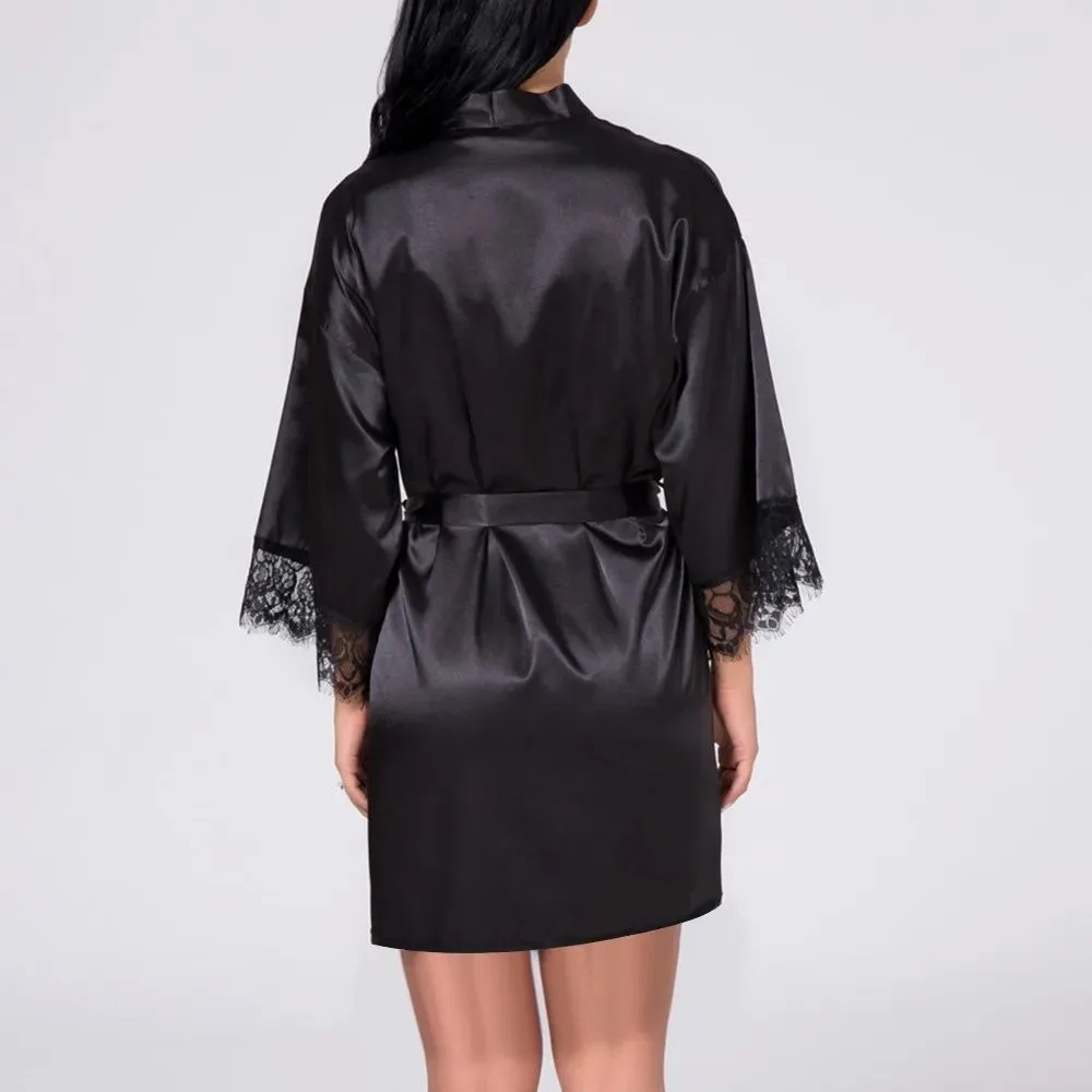 1 Piece Women's Underwear Glossy Robe Pajamas Nightgown Homewear Fashion Trend sexy