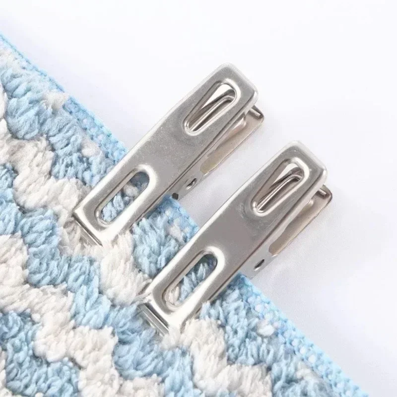 20pcs Stainless Steel Clothespins, Binder Clips, Heavy Duty Clothes Pins, Metal Clip Set, Metal Clothes Clips for Clothes Sock F