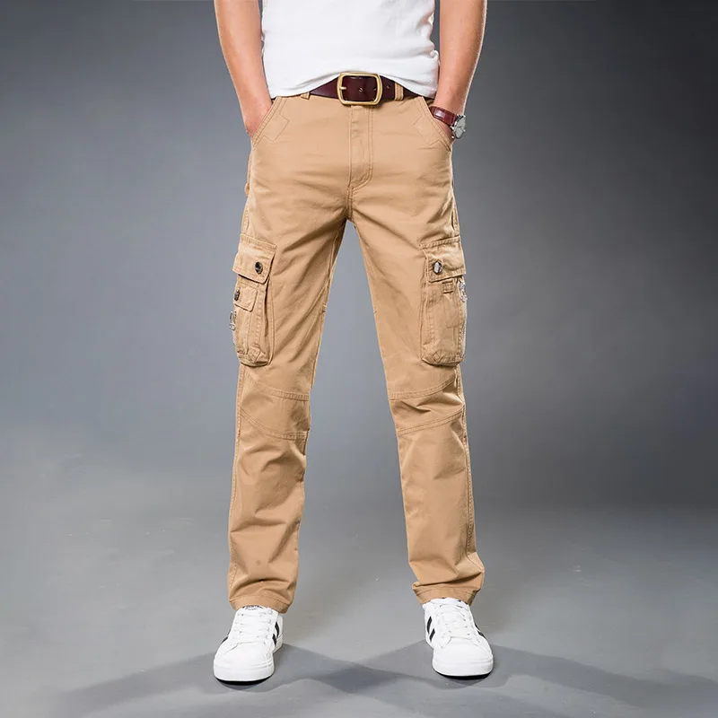 Winter Fleece Warm Tactical Pants Zip Cotton Trousers Loose Army Green Cargo Pants Men Casual Plus Thicken Tooling Pants Size 40