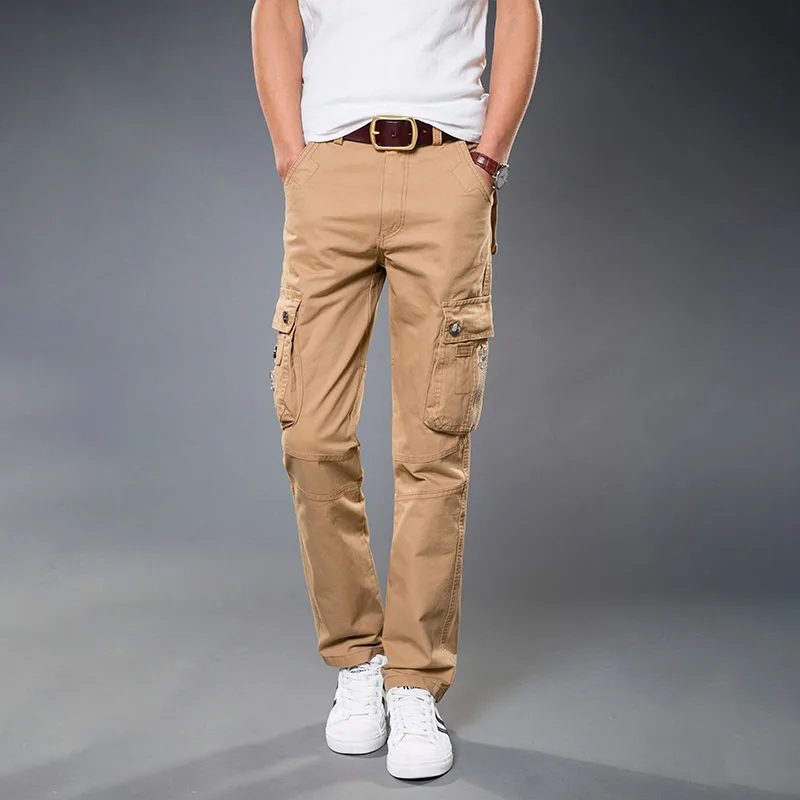 Winter Fleece Warm Tactical Pants Zip Cotton Trousers Loose Army Green Cargo Pants Men Casual Plus Thicken Tooling Pants Size 40