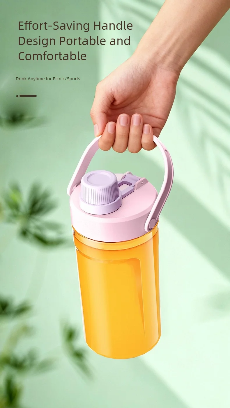 TINSOL Portable Electric Blender 450ml USB Rechargeable Juicer Blender Suitable for Milkshakes, Juice, and Small Food Processing