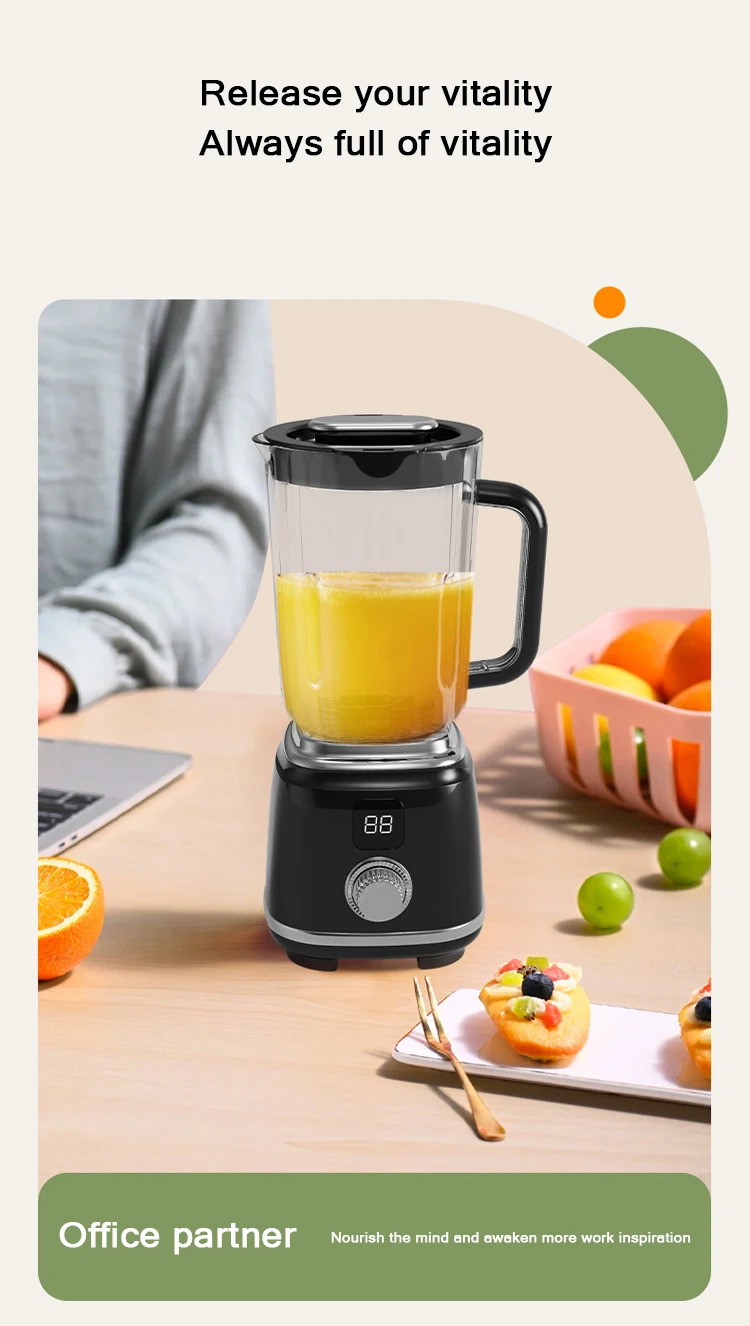 Portable Cordless Blender With 3000mAh Battery, 600ml Juicer Cup, Type-C Charging, Self-Cleaning Smoothie Maker For Travel