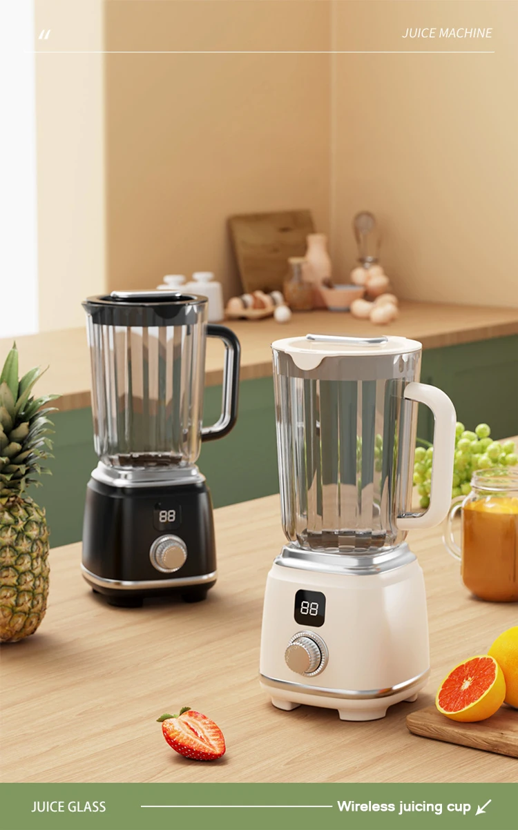Portable Cordless Blender With 3000mAh Battery, 600ml Juicer Cup, Type-C Charging, Self-Cleaning Smoothie Maker For Travel