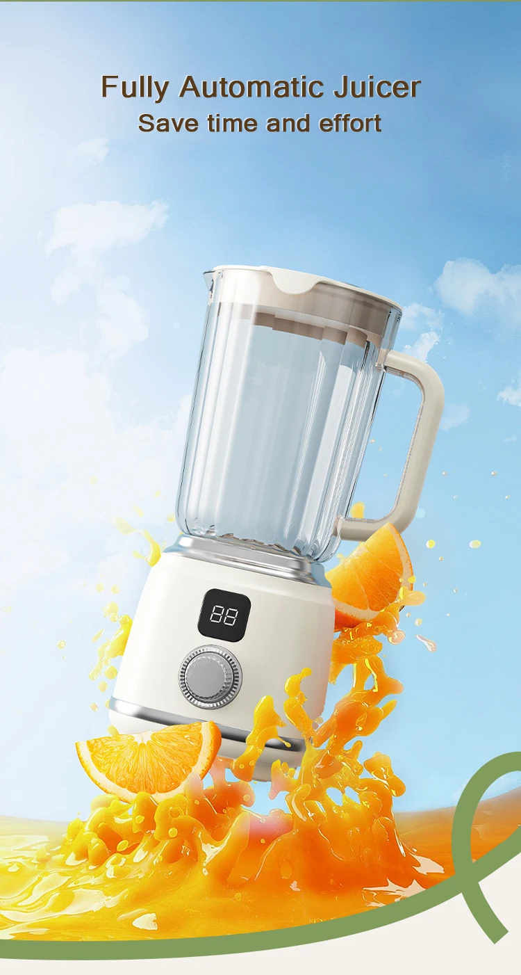 Portable Cordless Blender With 3000mAh Battery, 600ml Juicer Cup, Type-C Charging, Self-Cleaning Smoothie Maker For Travel