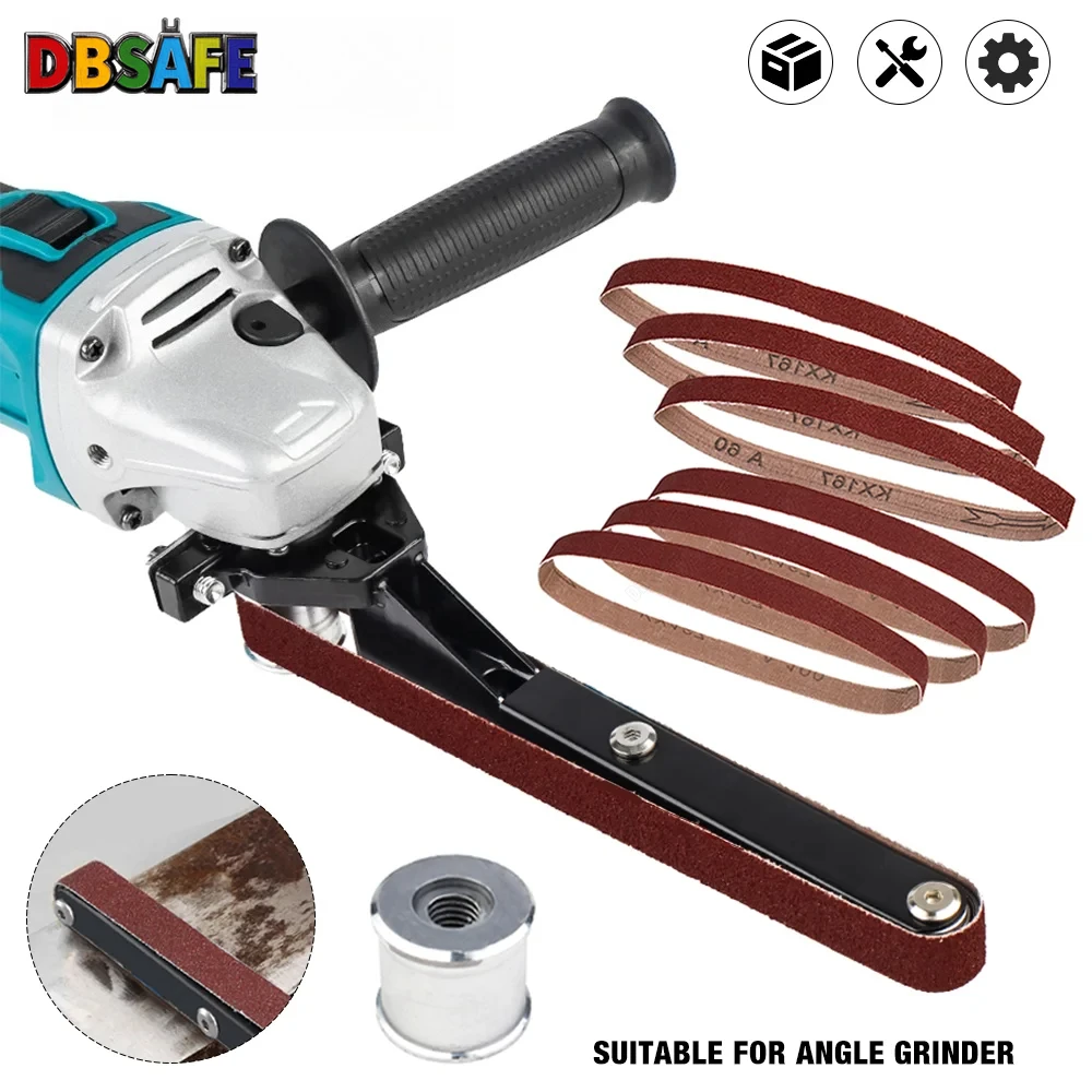 Mini Cordless Angle Grinder Sander Multifunctional Polishing Machine Belt Tool Accessory For Home DIY Modification