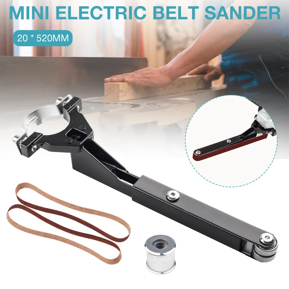 Belt Sander Bracket Angle Grinder Modified Sand Belt Machine For Model100 115 125Angle Grinder For Wood/Metal Grinding Polishing