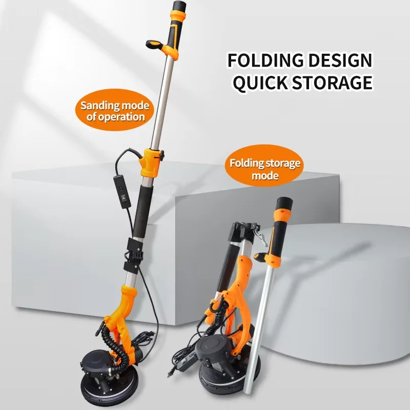 Wall sander, wall grinder, folding large handle, self-suction putty, powder wall sandpaper, sanding artifact