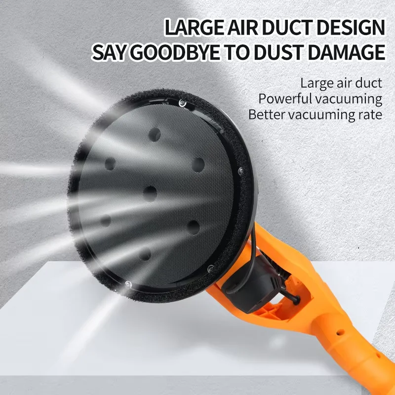 Wall sander, wall grinder, folding large handle, self-suction putty, powder wall sandpaper, sanding artifact
