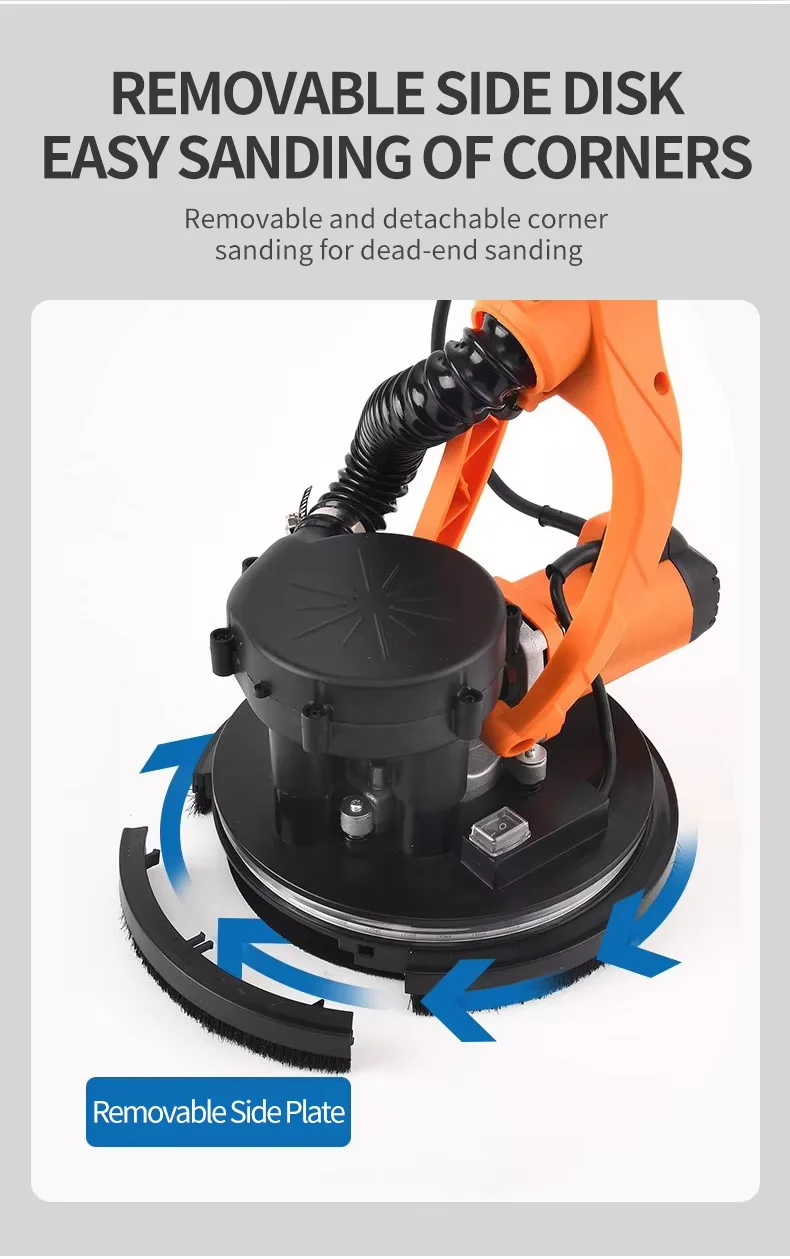 Wall sander, wall grinder, folding large handle, self-suction putty, powder wall sandpaper, sanding artifact