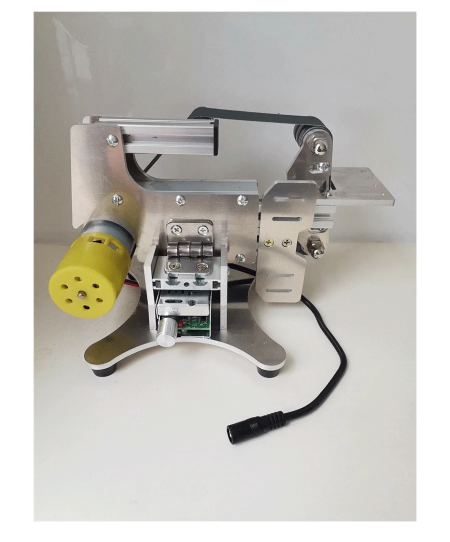 533x30mm Multi-Function Mini Micro Sander Grinding Electric Small Belt Sander DIY Benchtop Stand Home Knife Sharpening Machine