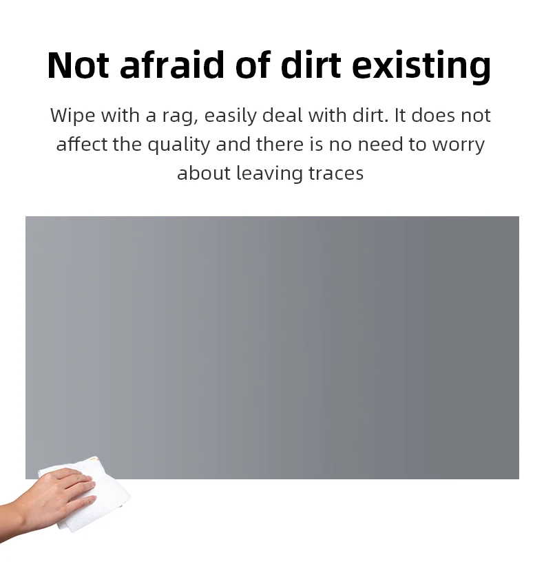 16:9 Cinema-Grade Anti-Grey Anti-Glare Projector Screen High Gain Matte Projection Screen Foldable Soft Screen for Home Theater