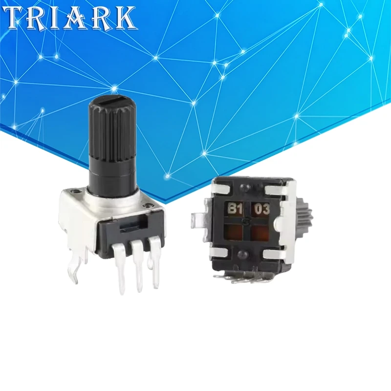 RV09 Kit Vertical 12.5mm Shaft 1K 2K 5K 10K 20K 50K 100K 1M 0932 Adjustable Resistor 9 Type 3Pin Seal Rotary Potentiometer