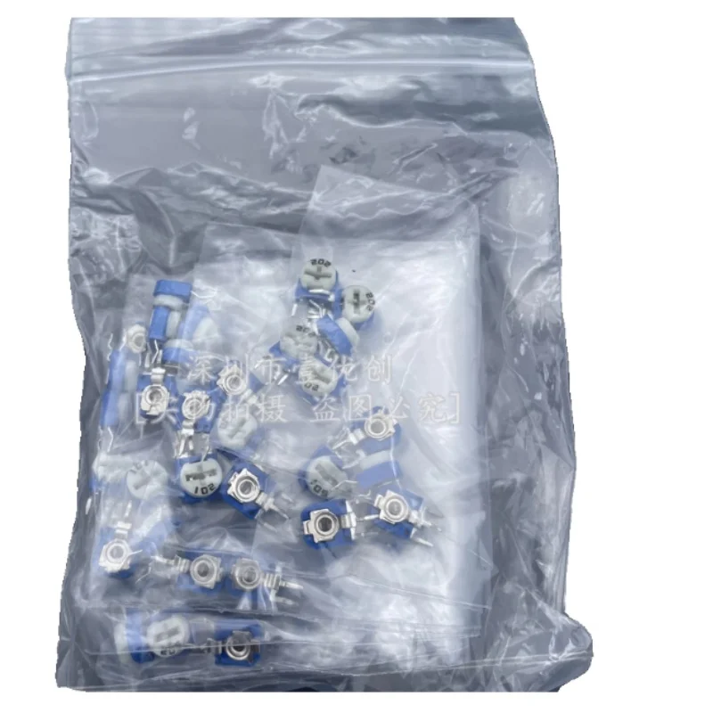 65PCS Trimmer Potentiometer RM063 Adjustable Resistance 100R~1M Potentiometers 1K 5K 10K 20K 50K 100K 500K 1M Variable Resistors