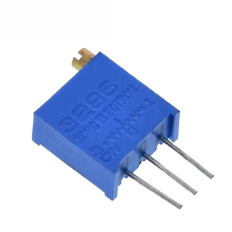 10PCS Trimpot Trimmer Potentiometer 3296W 3296 50 100 200 500 Ohm 1K 2K 5K 10K 20K 50K 100K 200K 500K 1M Ohm 103 100R 200R 500R