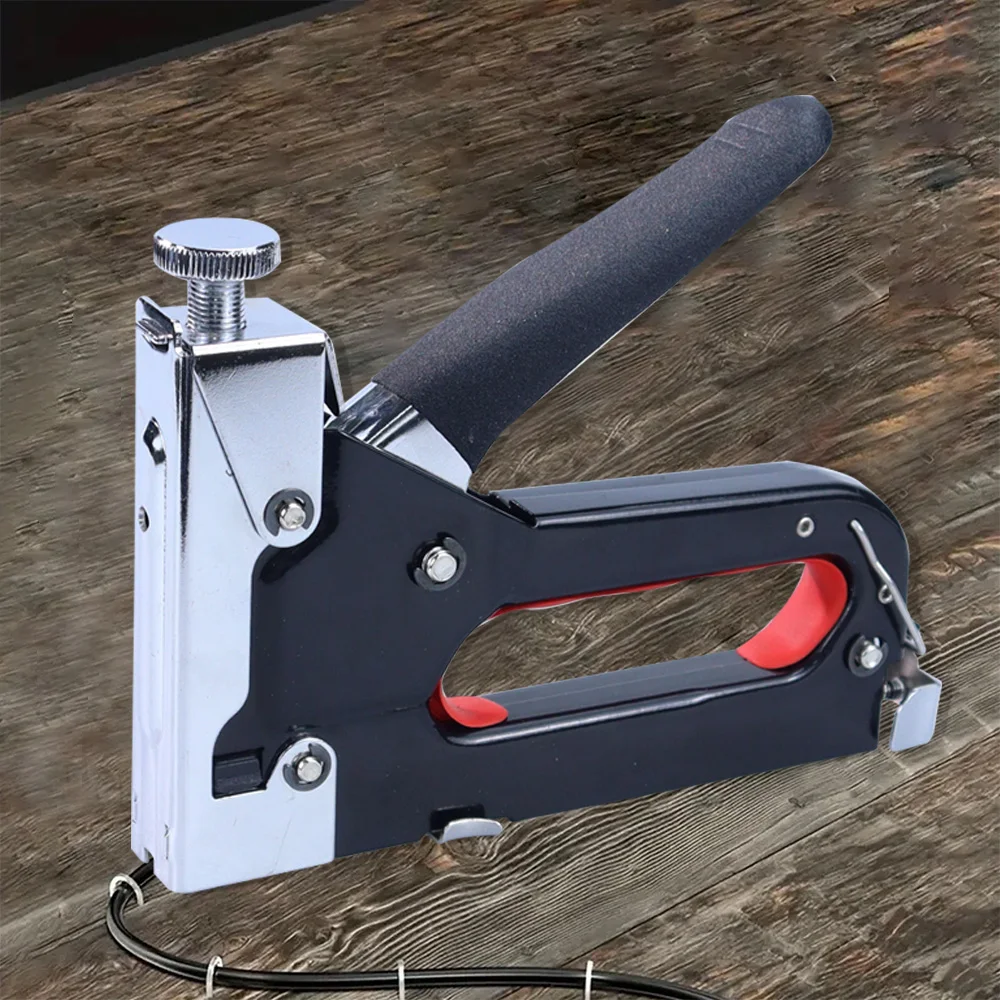 Manual Nailing Gun, Light duty Home Use  DIY Nailing Gun Air Nail Woodworking Special Direct Staple Book Carpentry Tools