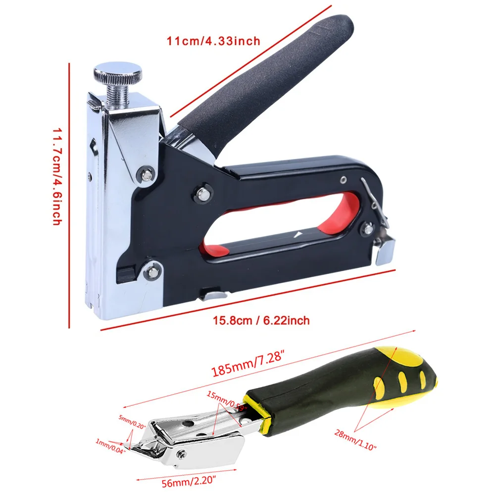 Manual Nailing Gun, Light duty Home Use  DIY Nailing Gun Air Nail Woodworking Special Direct Staple Book Carpentry Tools