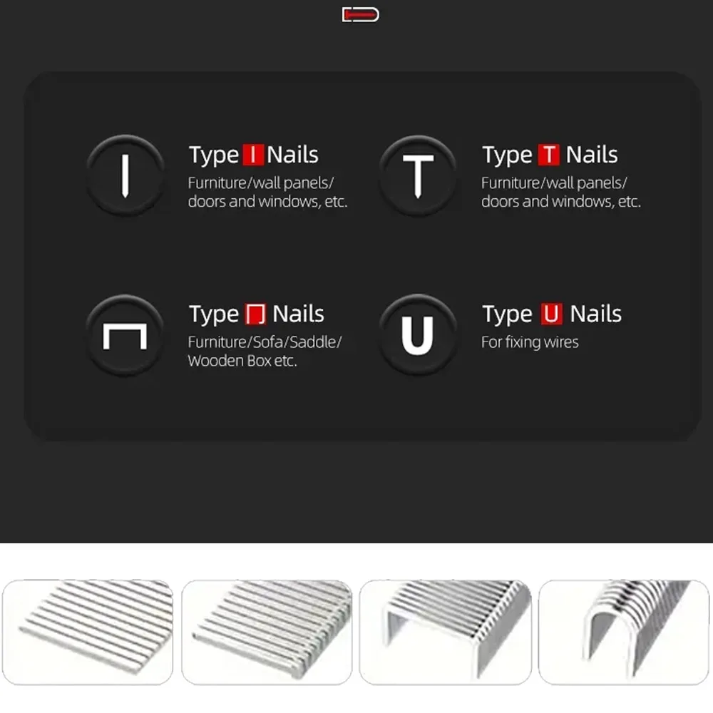 Manual Nailing Gun, Light duty Home Use  DIY Nailing Gun Air Nail Woodworking Special Direct Staple Book Carpentry Tools