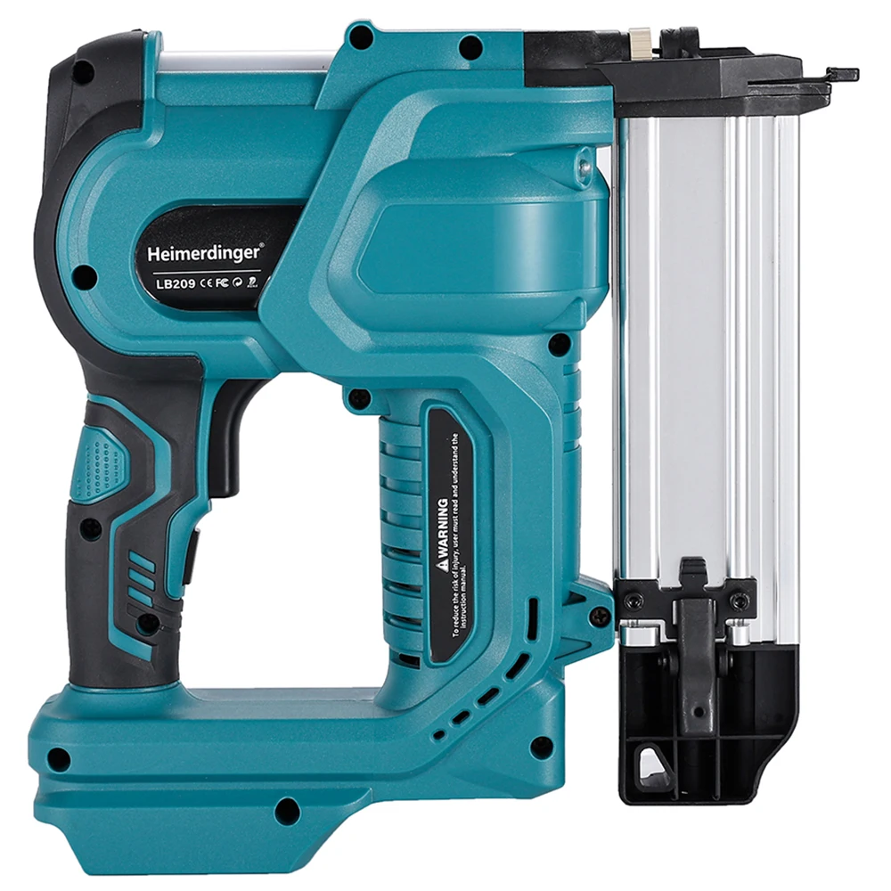 Cordless Nail Gun,18GA 2 in 1 Nailer/Stapler Gun Compatible with Makita Battery,2 Mode with 500 Staples, 500 Nails(No Battery)
