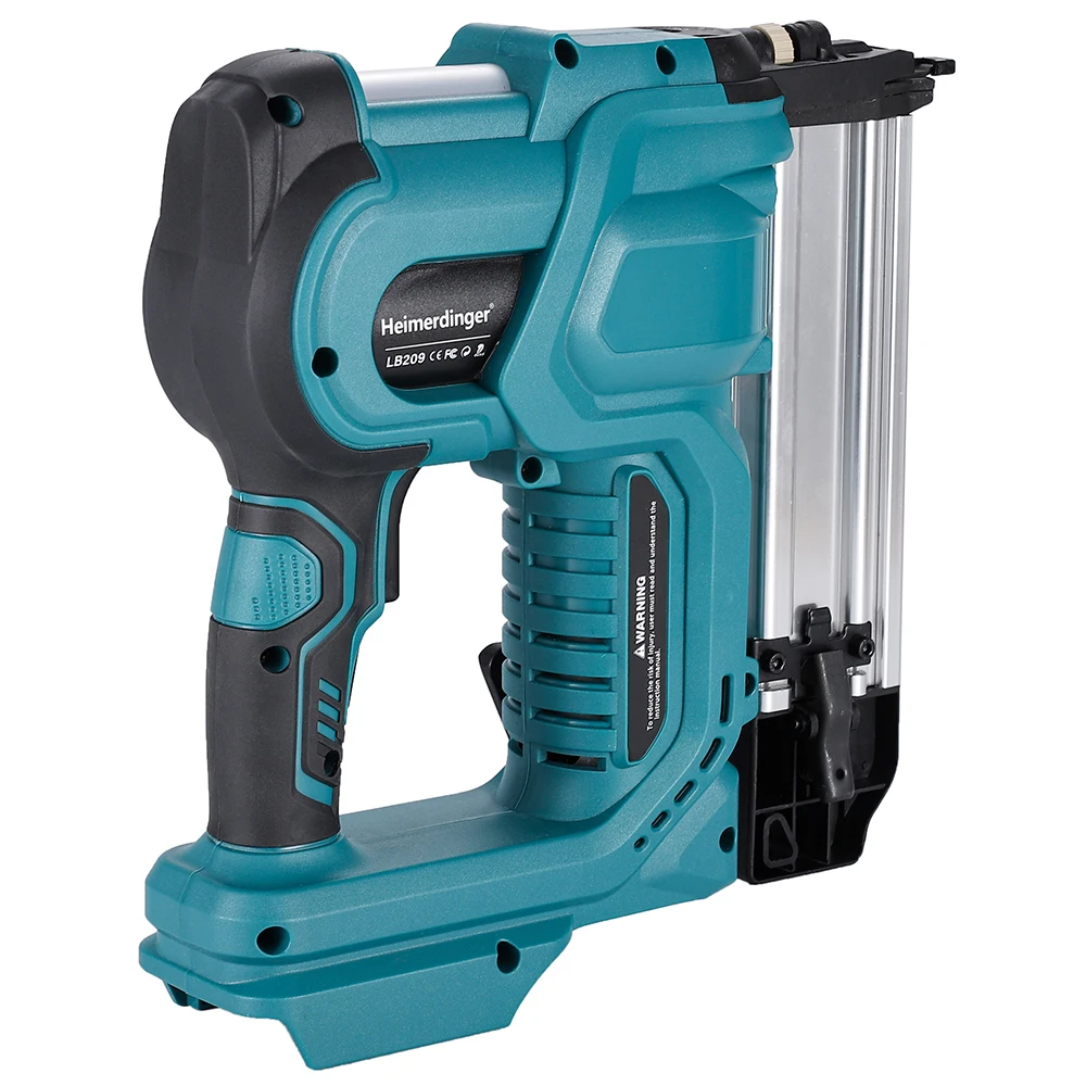 Cordless Nail Gun,18GA 2 in 1 Nailer/Stapler Gun Compatible with Makita Battery,2 Mode with 500 Staples, 500 Nails(No Battery)