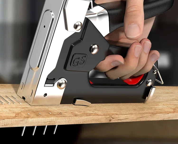 Manual Nailing Gun Light Duty Home Use Code Nailing Gun Air Nail Woodworking Special Direct Staple Book Carpentry Tools U/T/N