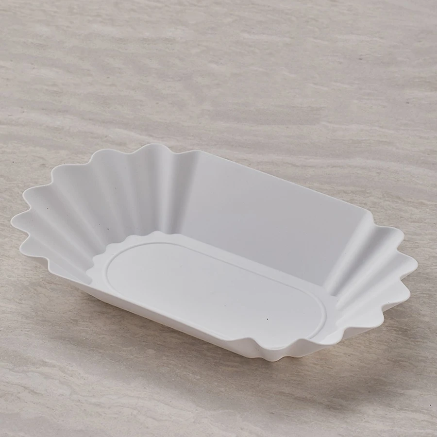 Coffee Beans Sample Tray Coffee Bean Display Dish Oval Sample Tray Storage Container Multi-functional Serving Tray for Home