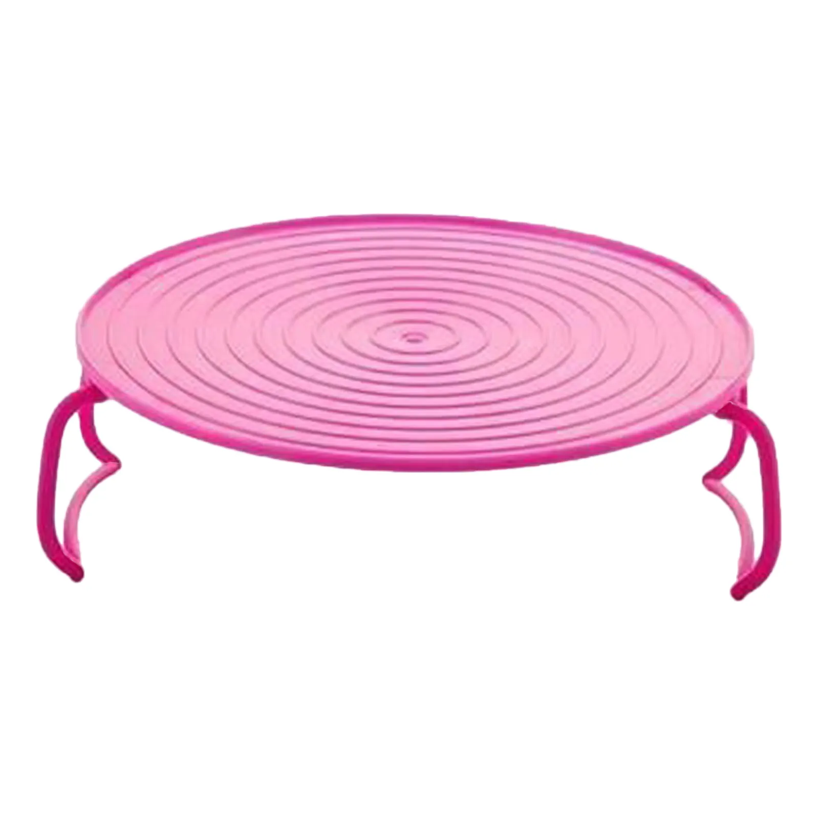 Multifunction Insulated Heating Tray Rack Plastic Kitchen Gadgets Microwave Steaming Rack Kitchen Storage Rack