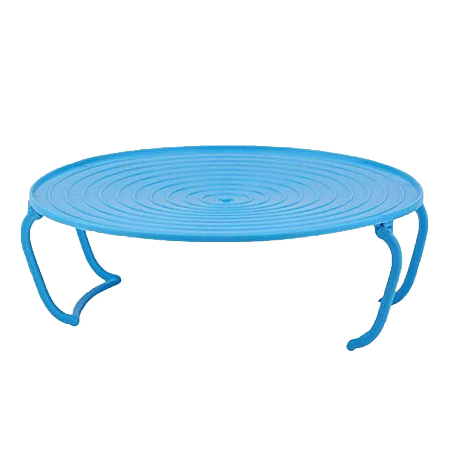 Multifunction Insulated Heating Tray Rack Plastic Kitchen Gadgets Microwave Steaming Rack Kitchen Storage Rack