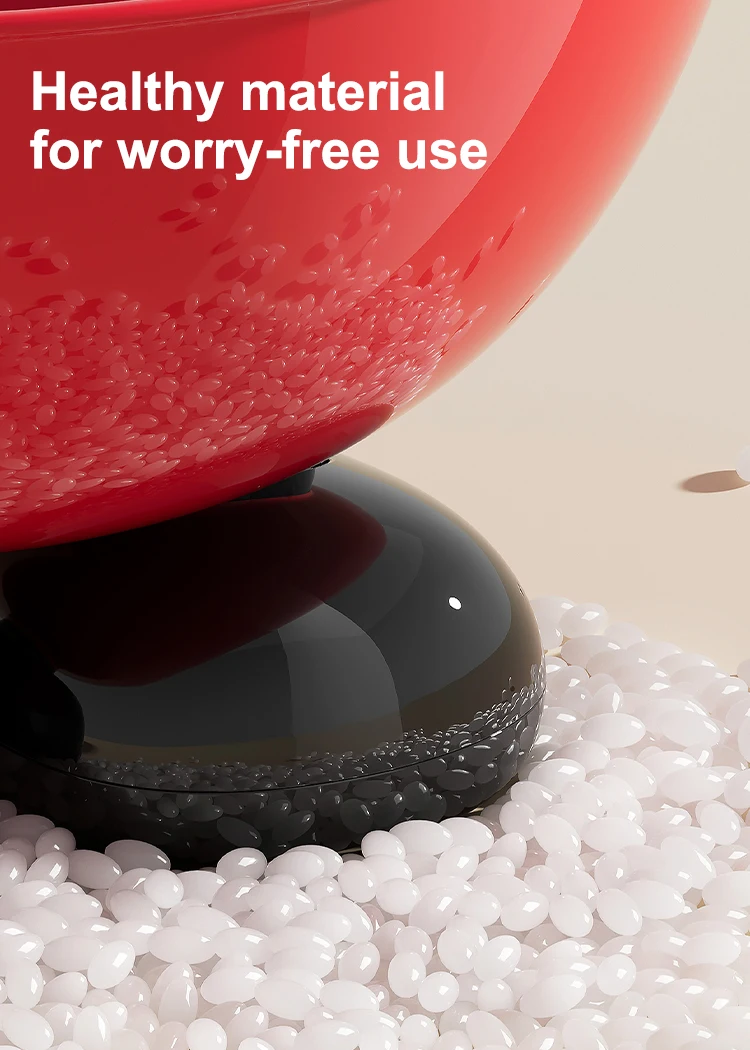 Uforu Food Grade Fruit Bowl Large Capacity Detachable Snack Container Cute Creative Fruit Tray for Kitchen Countertop