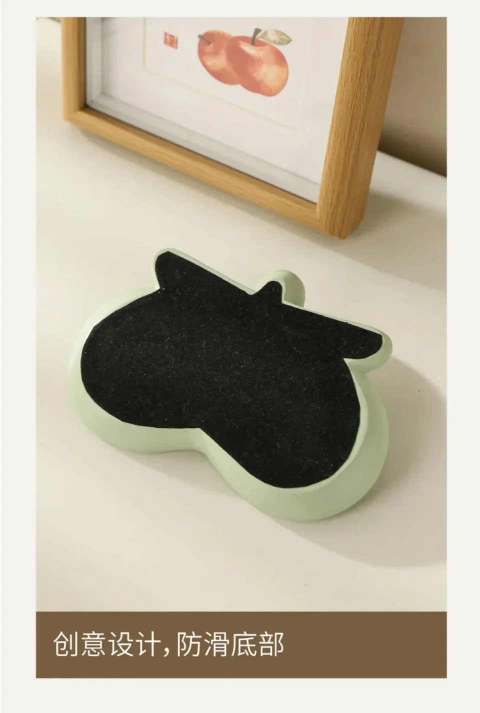 Cartoon Tray Sponges Baby Octopus Brother Glasses Frame Jewelry Box Storage Tray Decoration Cute Office Desktop Decorative Tray