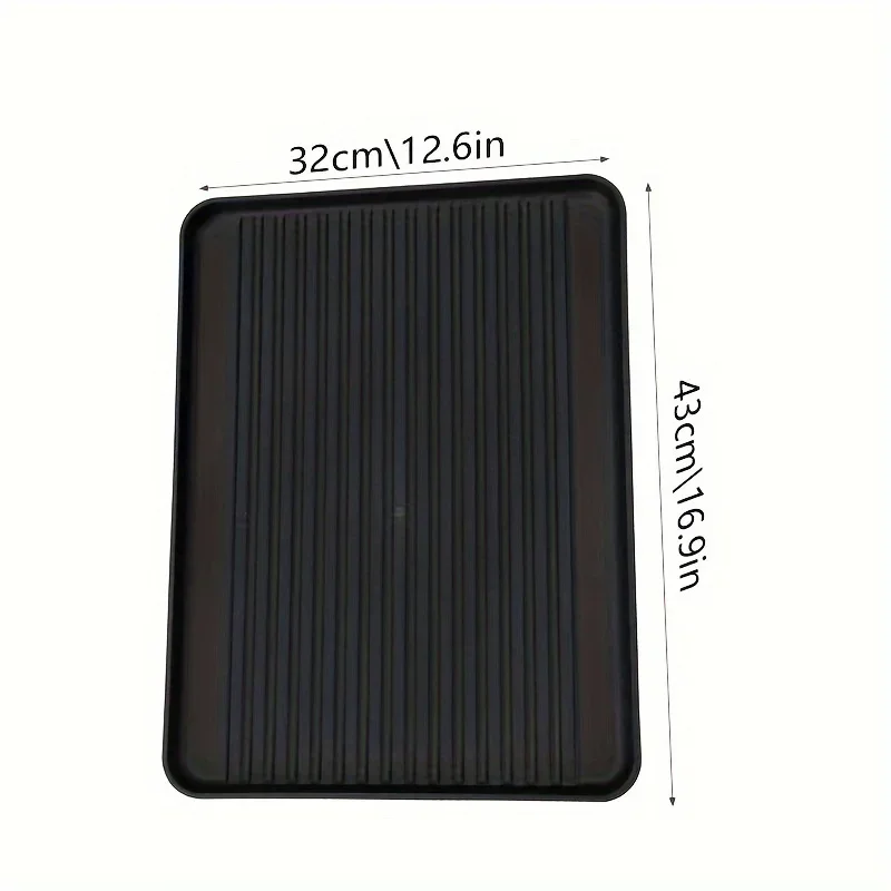 Durable  Under-Sink Mat - Waterproof Drip Tray Liner For Kitchen & Bathroom Cabinets, Easy-Clean Storage Solution