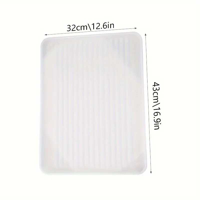 Durable  Under-Sink Mat - Waterproof Drip Tray Liner For Kitchen & Bathroom Cabinets, Easy-Clean Storage Solution
