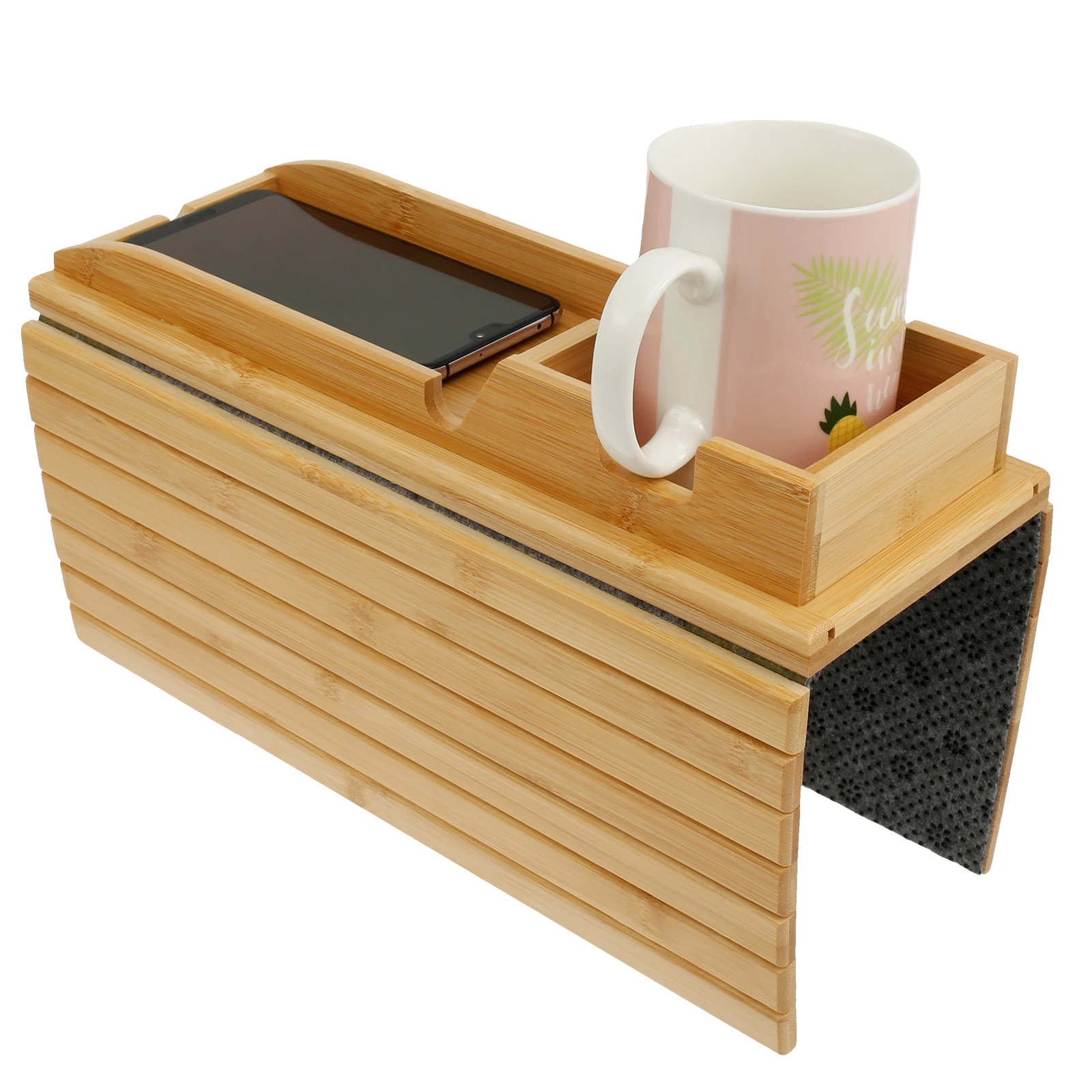 Wood Sofa Arm Tray Sofa Tray in Folding Design Sturdy and Robust Sofa Tray Convenient Sofa Tray for Storage Sofa Tray Home