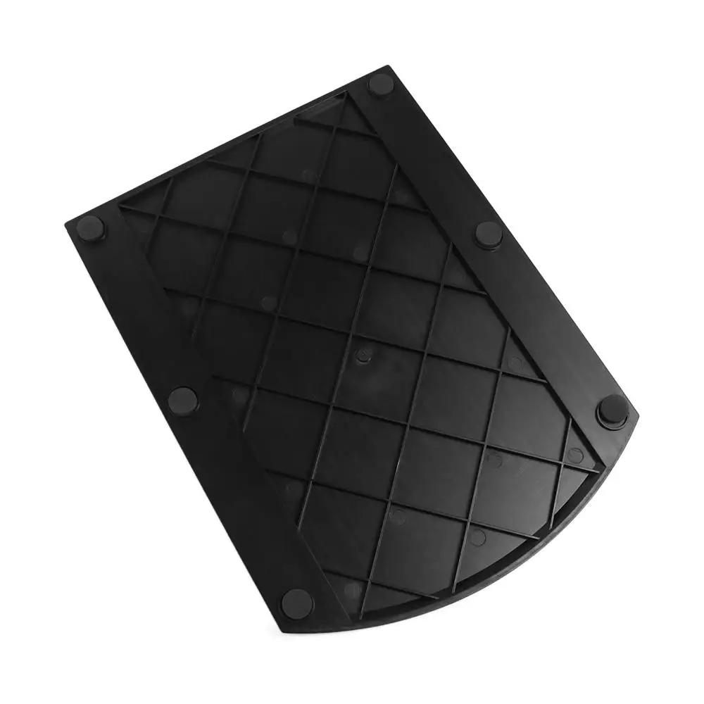 Black Movable Blender Air Fryer Toaster With Wheels Sliding Tray Sliding Mat Storage Mat Kitchen Accessories
