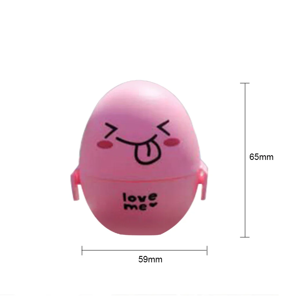 Travel Outdoor Portable 1 PCS Egg Storage Box Container Organizer Kitchen Gadgets Dispenser Holder Lovely Cartoon Egg Box