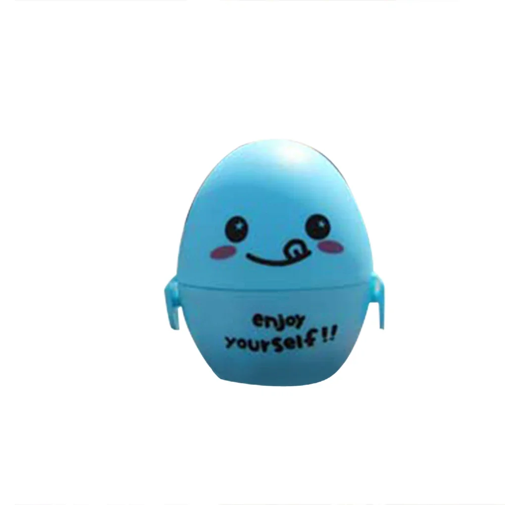 Travel Outdoor Portable 1 PCS Egg Storage Box Container Organizer Kitchen Gadgets Dispenser Holder Lovely Cartoon Egg Box