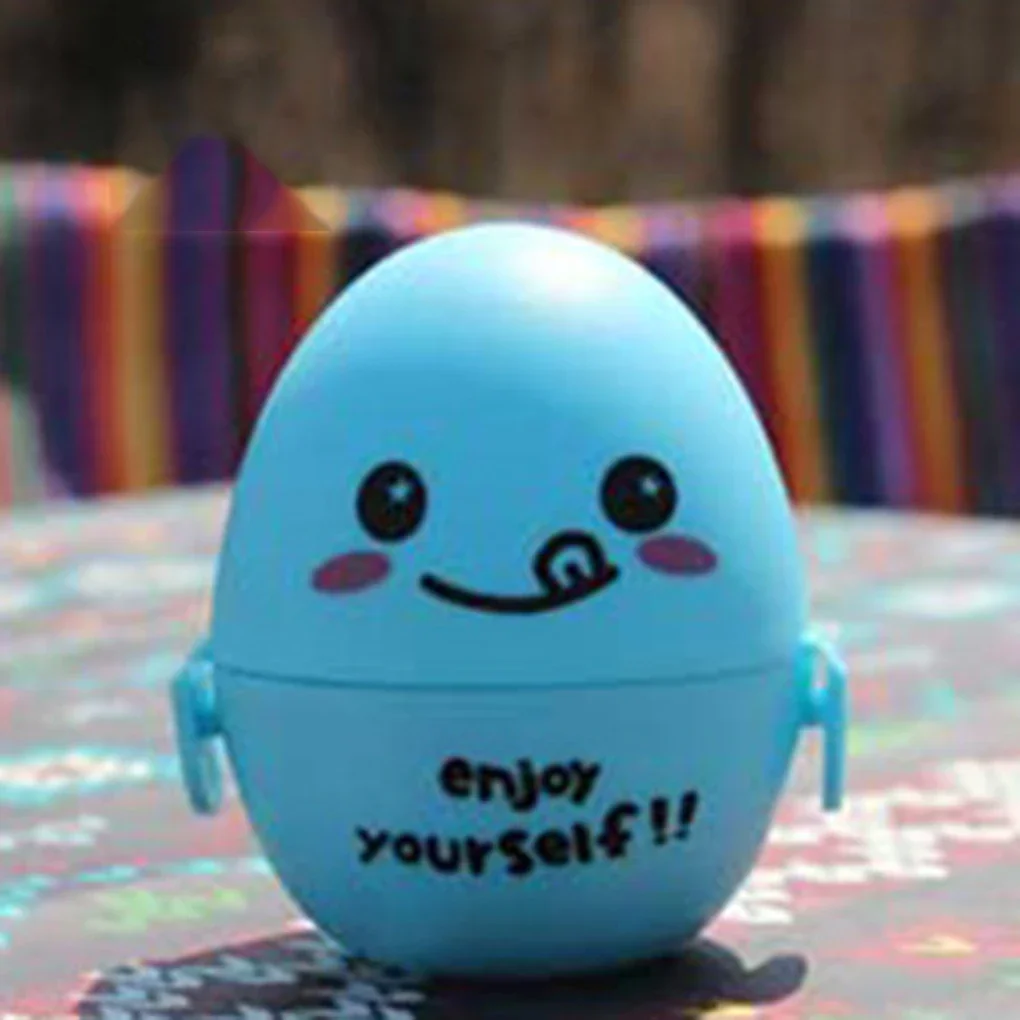Travel Outdoor Portable 1 PCS Egg Storage Box Container Organizer Kitchen Gadgets Dispenser Holder Lovely Cartoon Egg Box