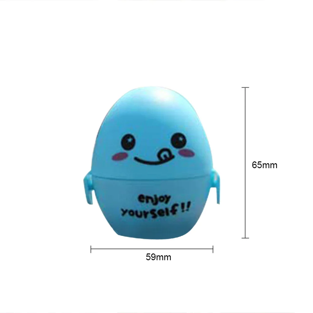 Travel Outdoor Portable 1 PCS Egg Storage Box Container Organizer Kitchen Gadgets Dispenser Holder Lovely Cartoon Egg Box