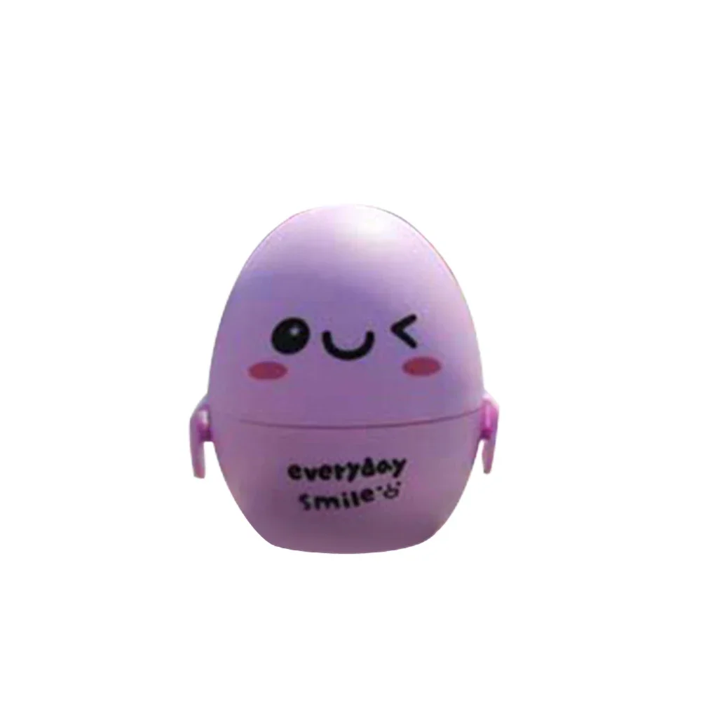 Travel Outdoor Portable 1 PCS Egg Storage Box Container Organizer Kitchen Gadgets Dispenser Holder Lovely Cartoon Egg Box
