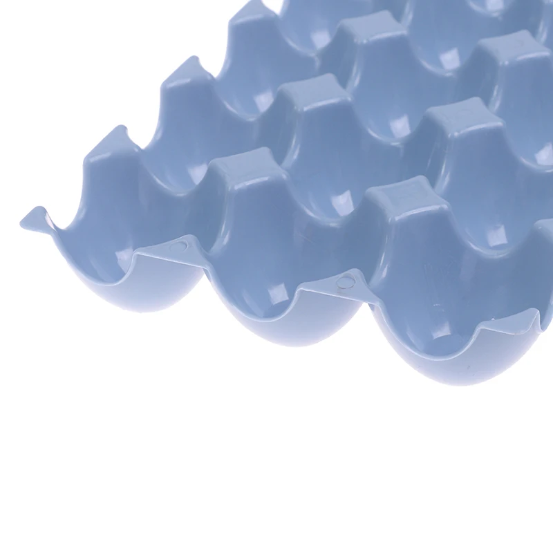 1PCS（15 Cups） Egg Tray Holder Plastic Deviled Egg Crate for Storage Container