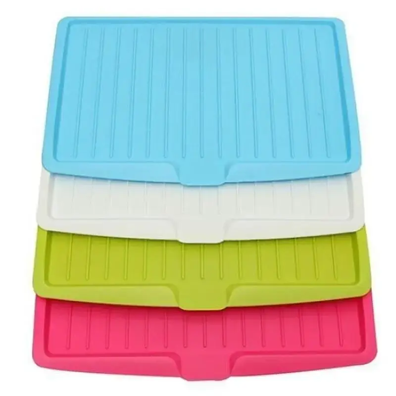 Drainer Sink Drying Rack Washing Display Sorting Tray Multi-functional Kitchen Storage Tea Plate Home Plastic Fruit Organization