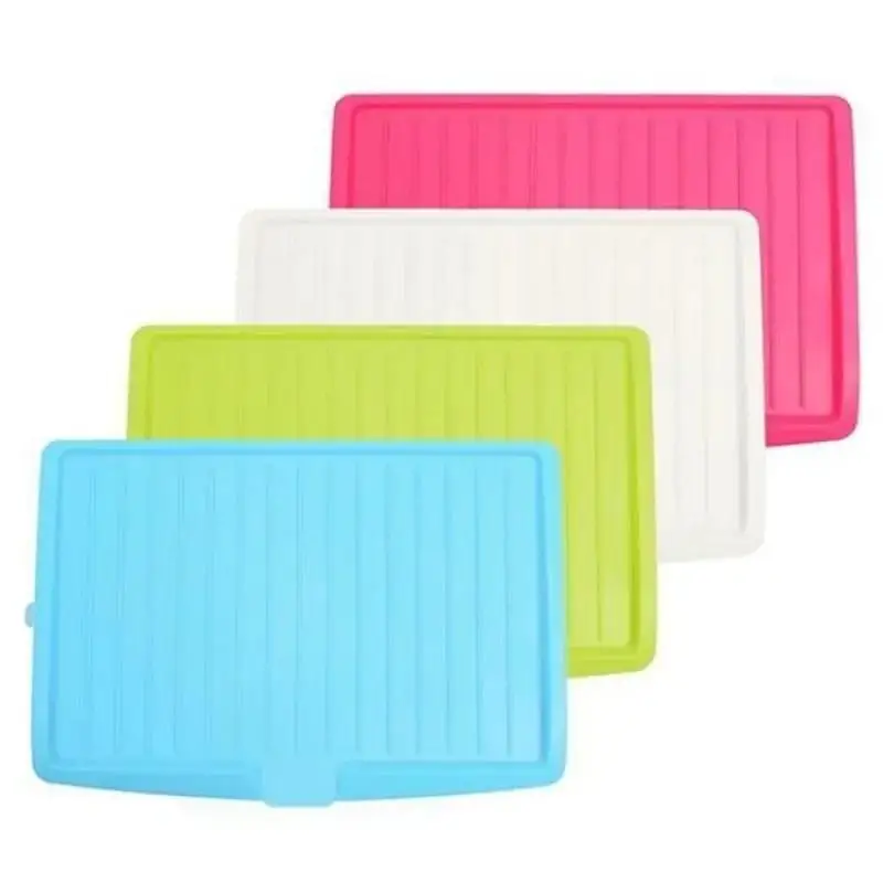 Drainer Sink Drying Rack Washing Display Sorting Tray Multi-functional Kitchen Storage Tea Plate Home Plastic Fruit Organization