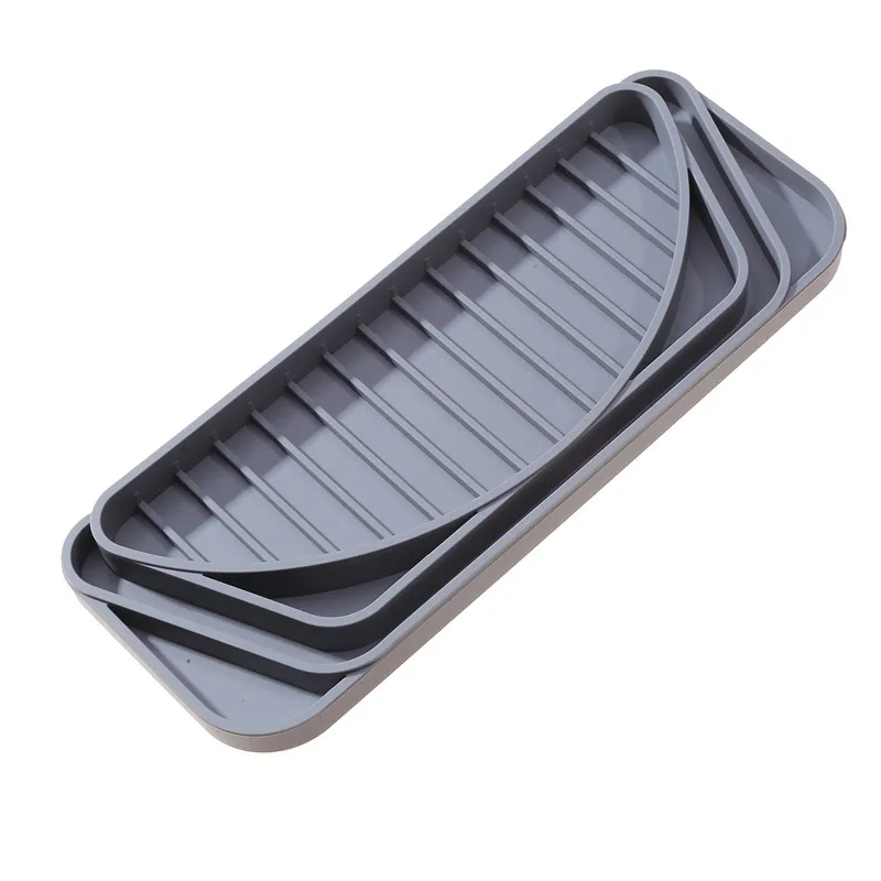Refrigerator Drip Catcher Tray Absorbent Water Drip Catcher For Fridge Non-Slip Water Dispensers Tray Refrigerator Accessories