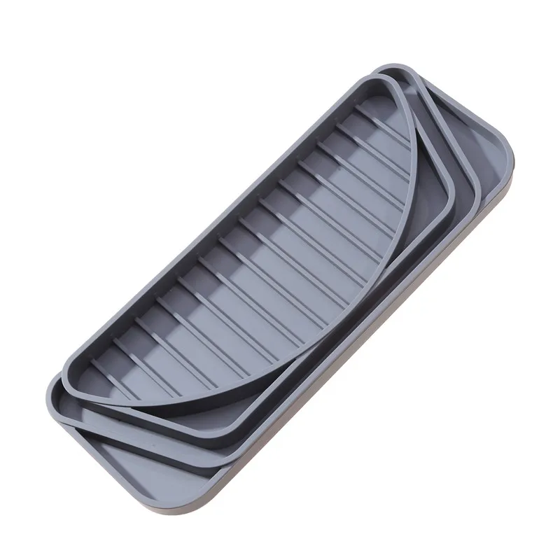 Refrigerator Drip Catcher Tray Absorbent Water Drip Catcher For Fridge Non-Slip Water Dispensers Tray Refrigerator Accessories
