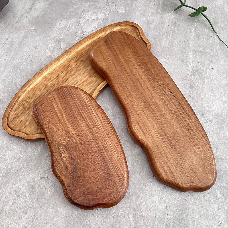 NEW Japanese Style Wooden Tea Coffee Tray Fruit Dessert Candy Plate Wood Decorative Bread Snack Cake Food Dish Trays Tableware