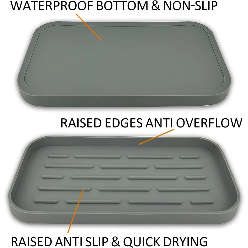 Flexible Silicone Drain Tray Kitchen Sink Organizer Specifications Flexible Part Name Note Package Content Features Silicone