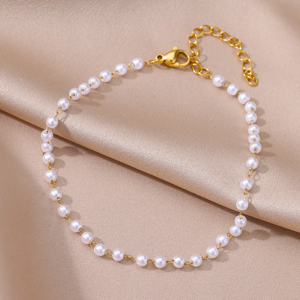 Anklets for women Foot bracelet women summer accessories Bracelet on the leg stainless steel ankle chain Jewelry